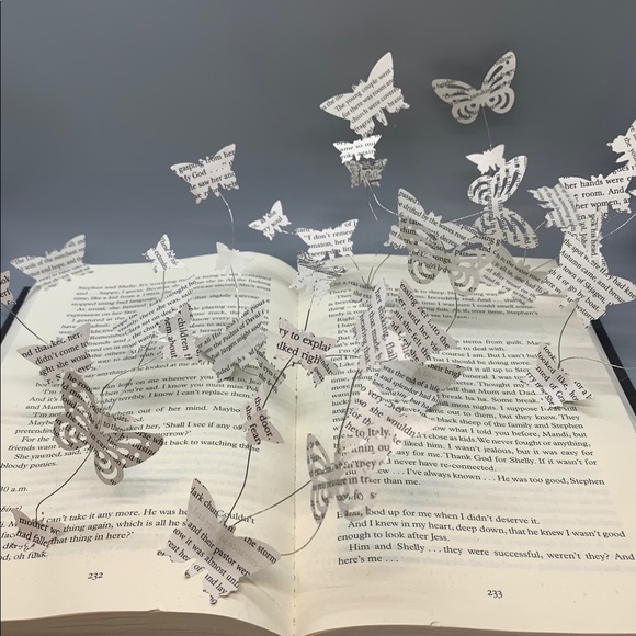 Folded Book Art - Picture 3 of 3